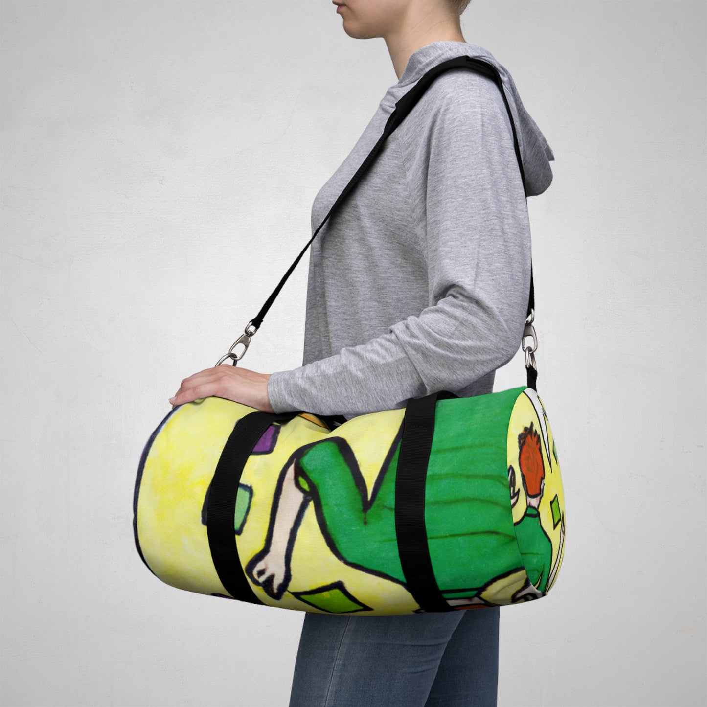 Meredith Coldsmith Luxury Bags - Comic Book Duffel Bag