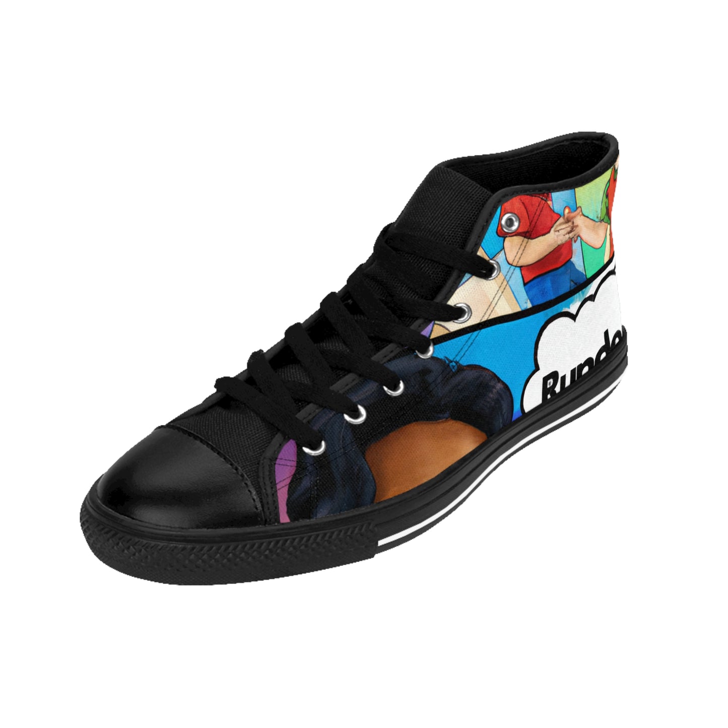 .

Clarisse the Cobbler - Comic Book Hi Tops