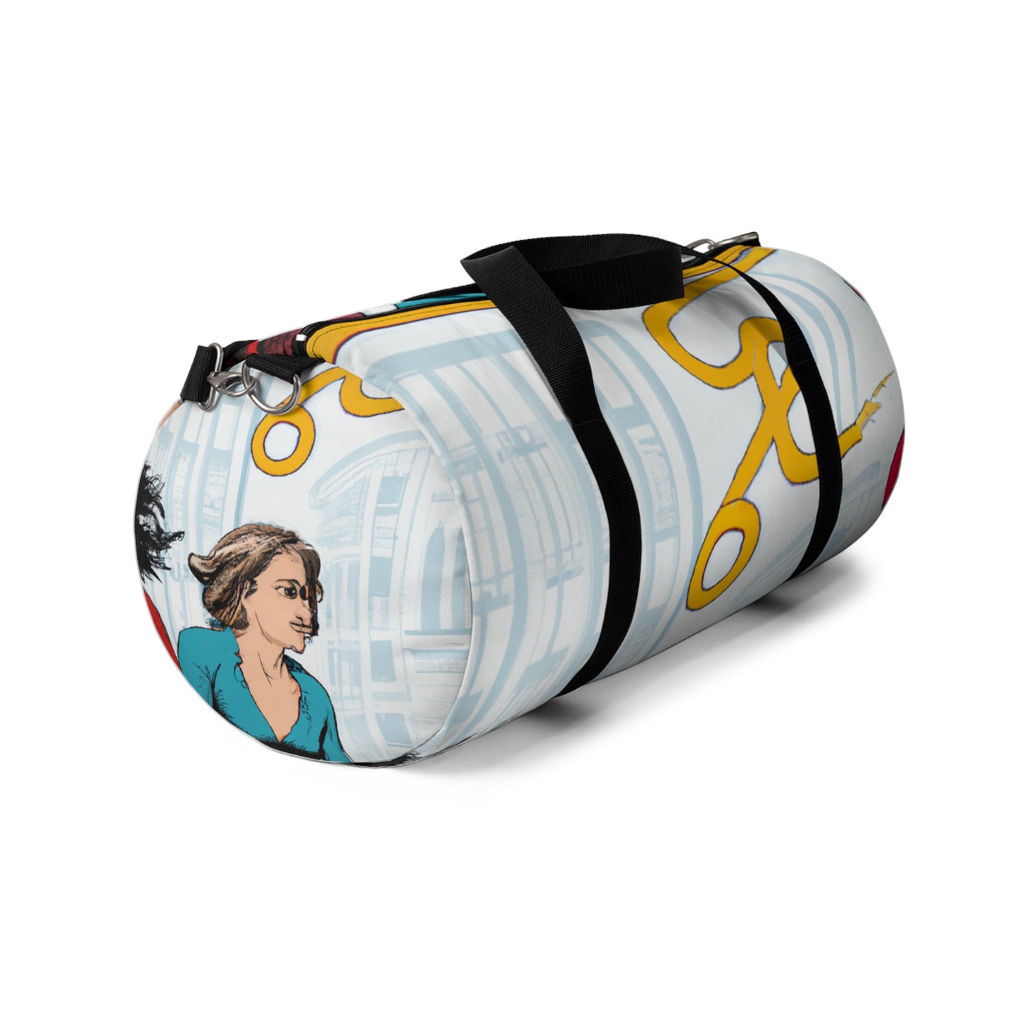 Austen Prudence Luxury Designs - Comic Book Duffel Bag