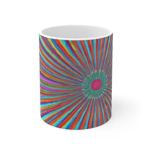 Felicity's Finest Coffee - Psychedelic Coffee Cup Mug 11 Ounce