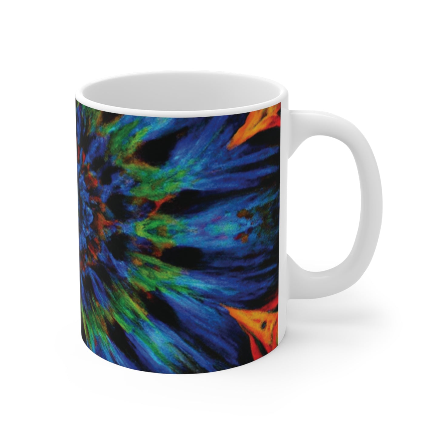 Vincent's Vintage Coffee Roasters - Psychedelic Coffee Cup Mug 11 Ounce