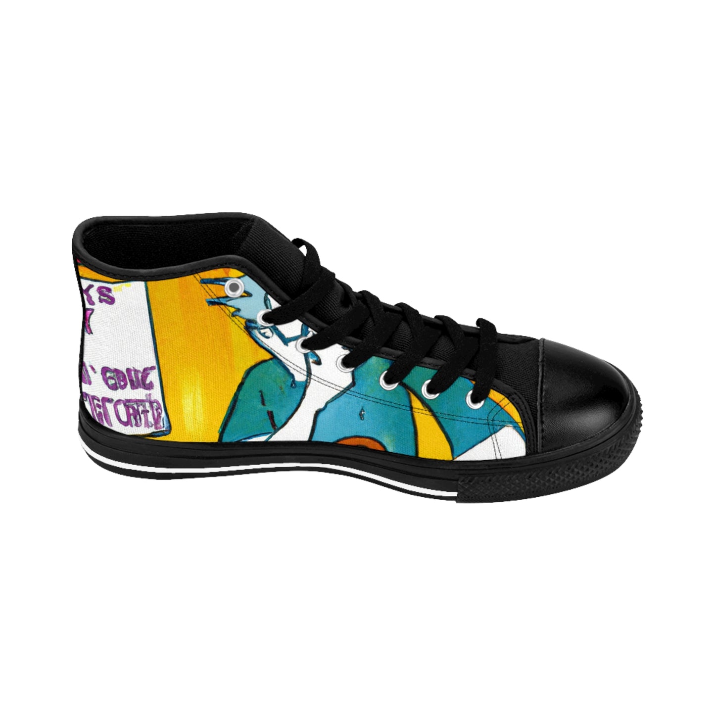 Gisleo da Firenze - Comic Book Hi Tops