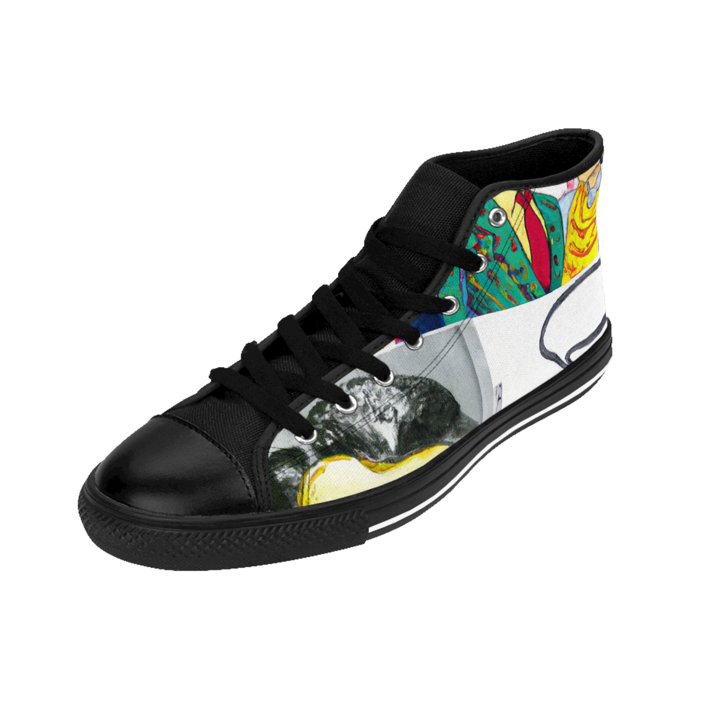 Gwendolynne Cobblersley - Comic Book Hi Tops