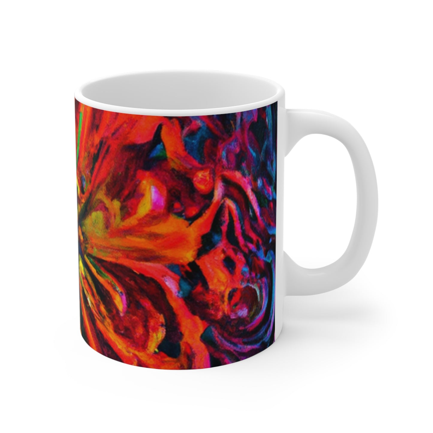 Salem's Signature Coffee - Psychedelic Coffee Cup Mug 11 Ounce