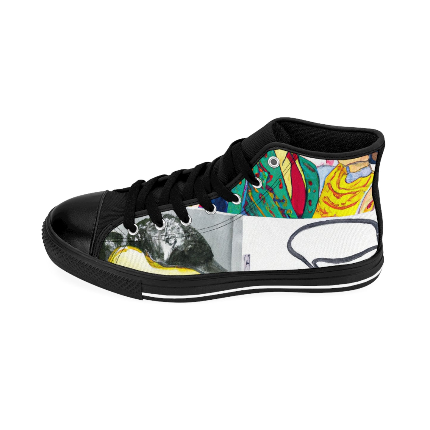 Gwendolynne Cobblersley - Comic Book Hi Tops