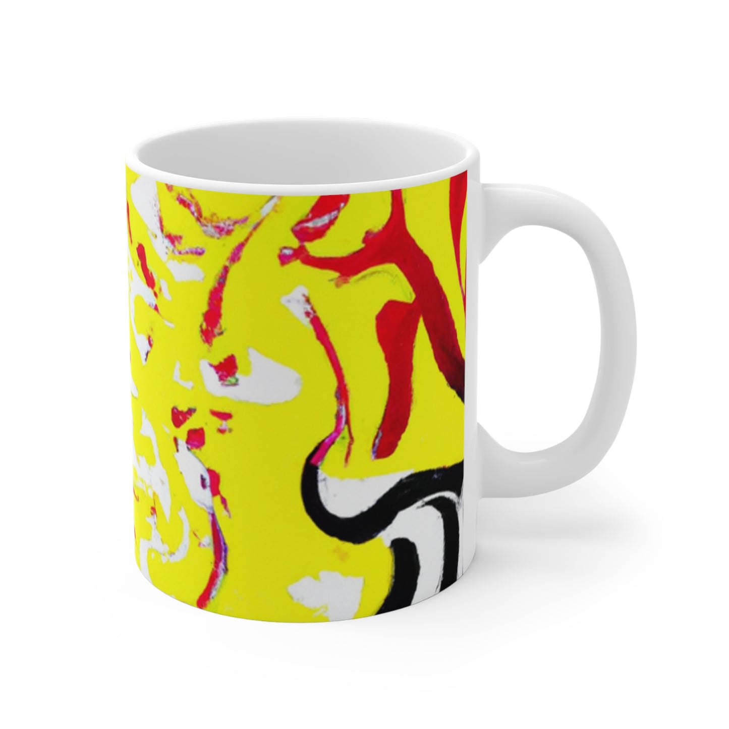 Old Tom's Roasted Roasters - Psychedelic Coffee Cup Mug 11 Ounce