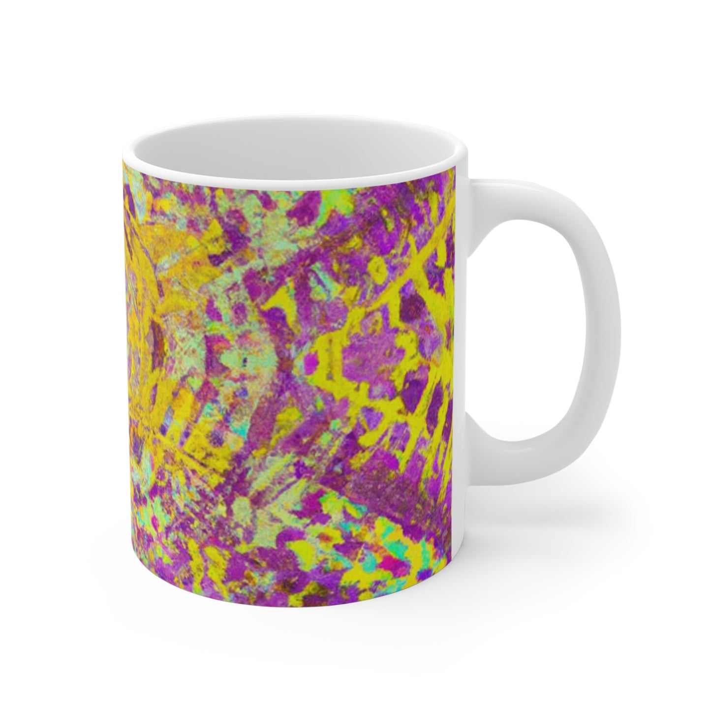 Dana's Coffee Roasters - Psychedelic Coffee Cup Mug 11 Ounce