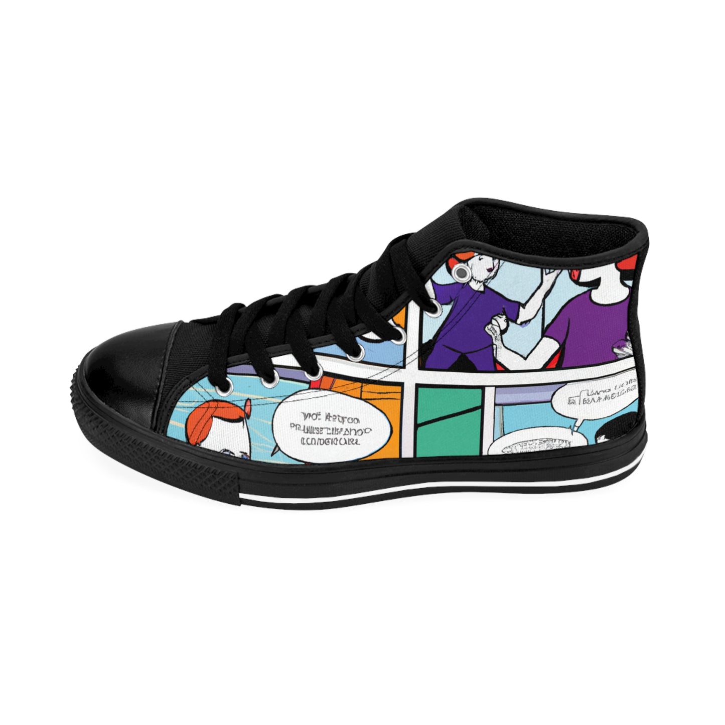 .

Amalricus le Chaussure - Comic Book Hi Tops