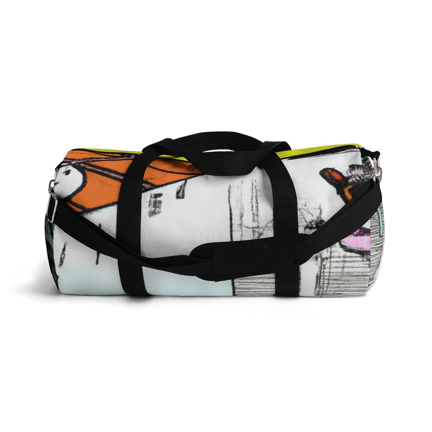 Luxantonio Burberry - Comic Book Duffel Bag