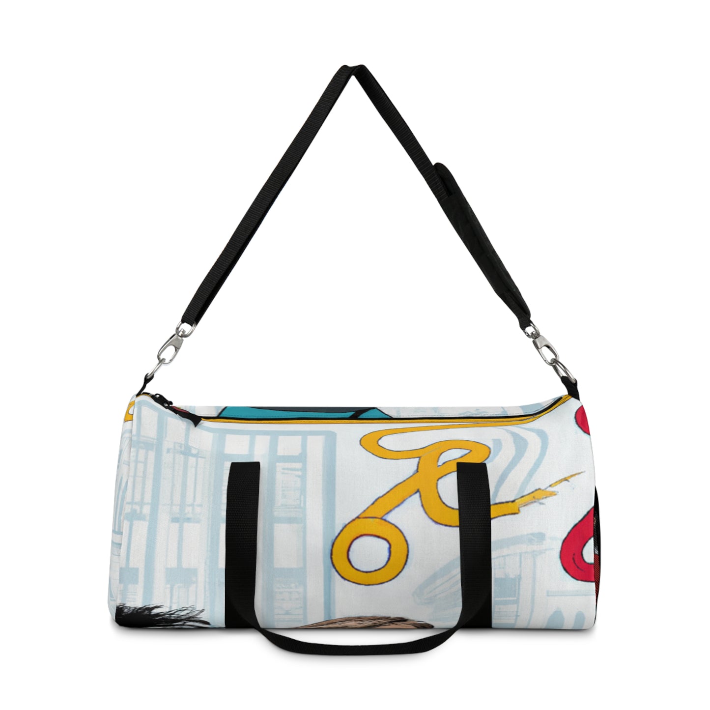 Austen Prudence Luxury Designs - Comic Book Duffel Bag