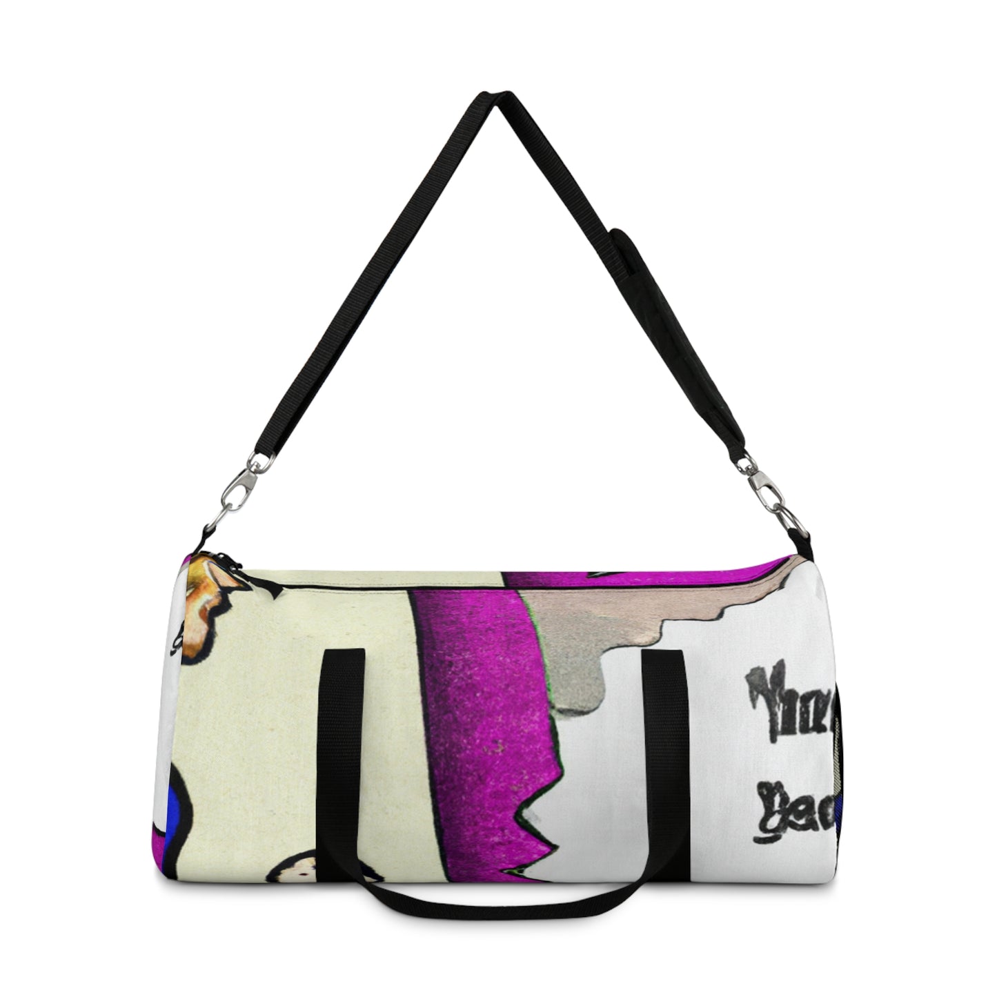 Herbertia Hautebags - Comic Book Duffel Bag