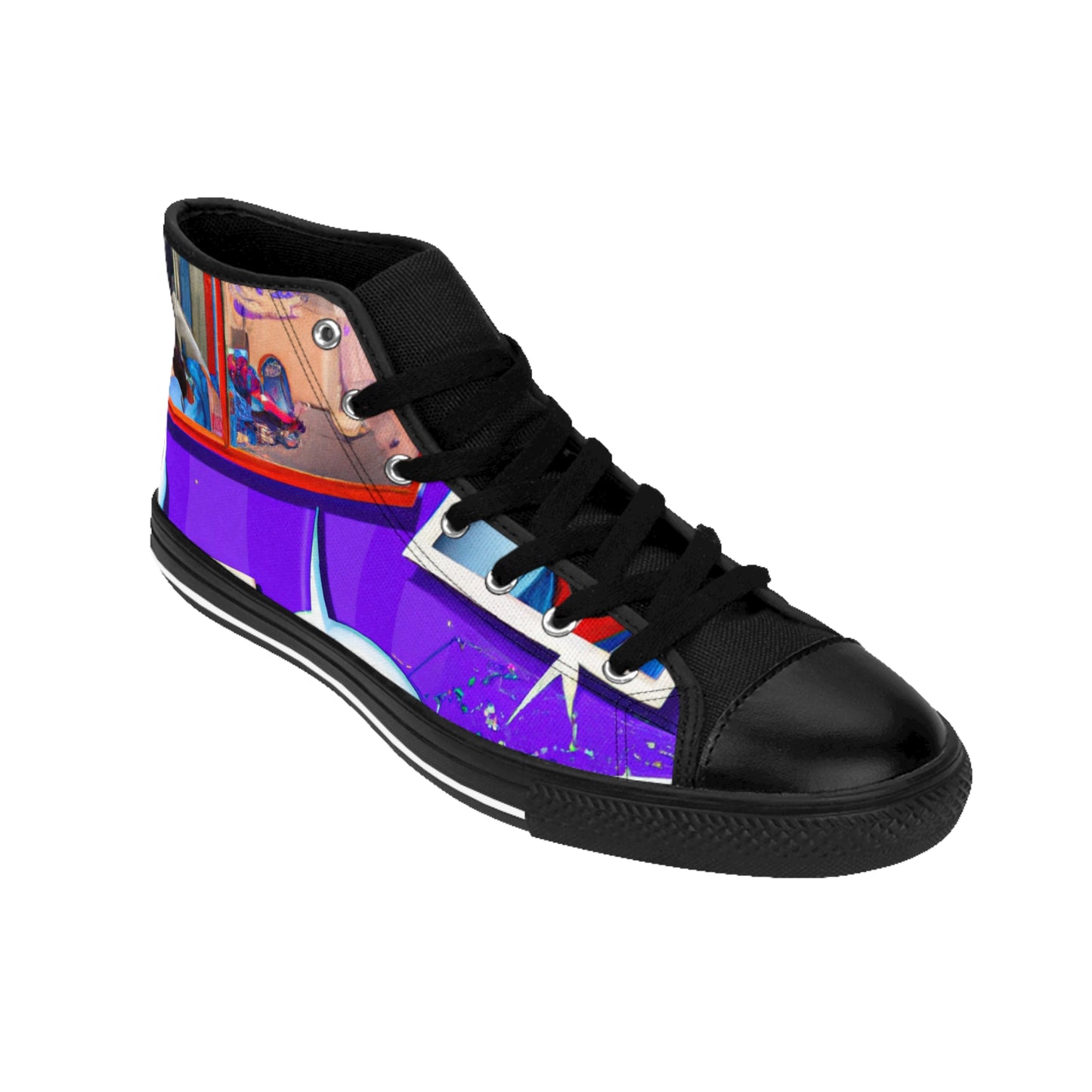 Frescobalda the Shoemaker - Comic Book Hi Tops