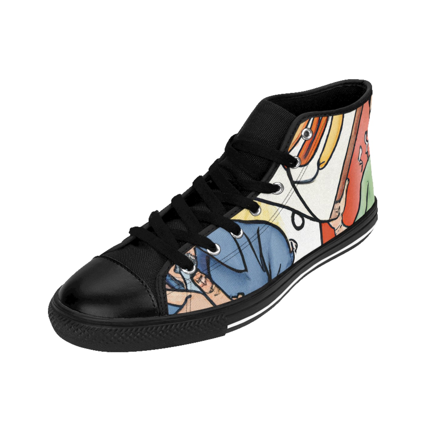 .

Theodosia the Shoemaker - Comic Book Hi Tops