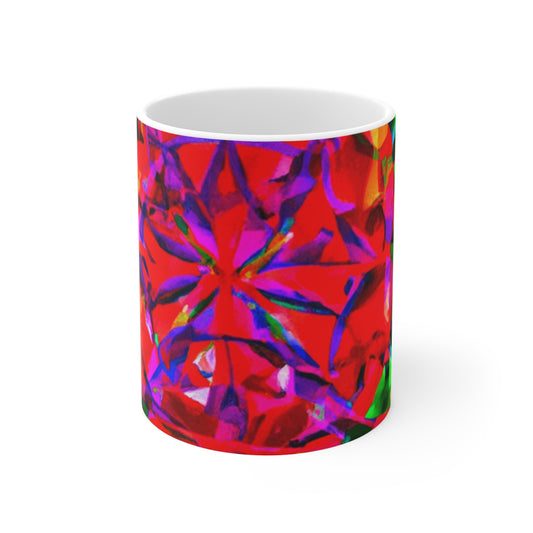 Alvin's Evelyn Cafe. - Psychedelic Coffee Cup Mug 11 Ounce