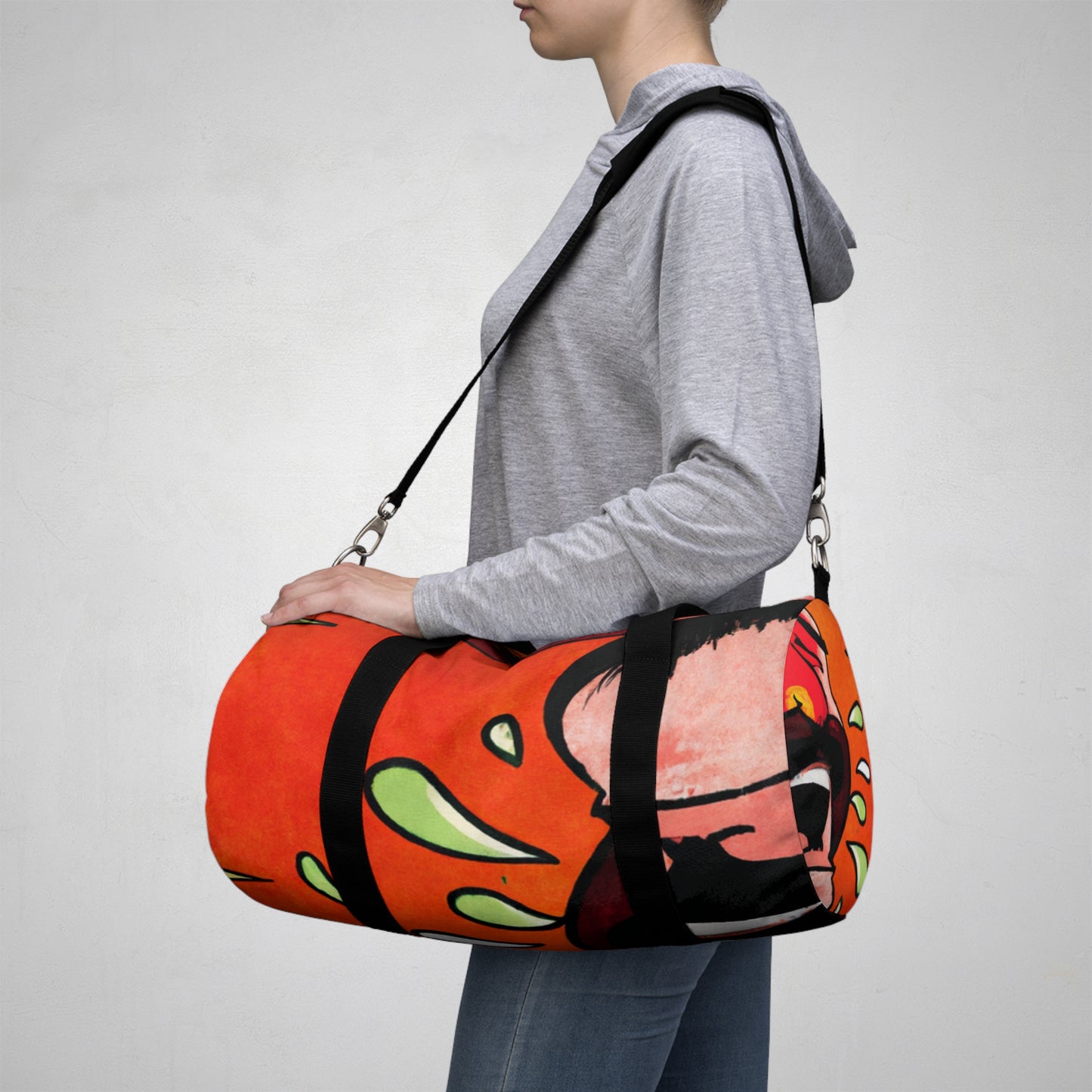 Delvin D'Krauss, Luxury Leatherworks - Comic Book Duffel Bag