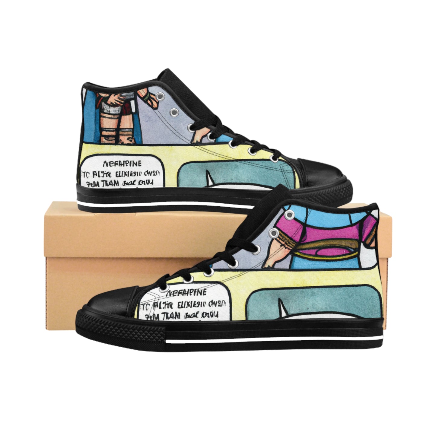 .

Giovanna the Shoe Maker. - Comic Book Hi Tops