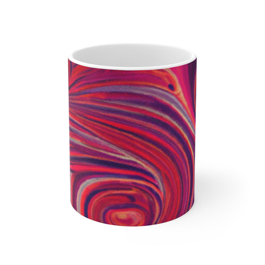 Brewster's Blend Coffees - Psychedelic Coffee Cup Mug 11 Ounce
