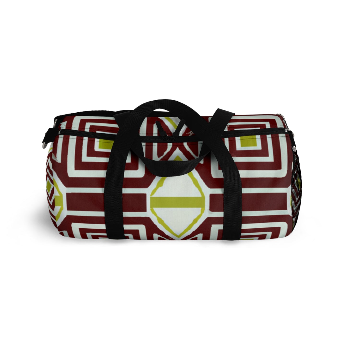 Antonio Vallejo - Geometric Pattern Duffel Travel Gym Luggage Bag