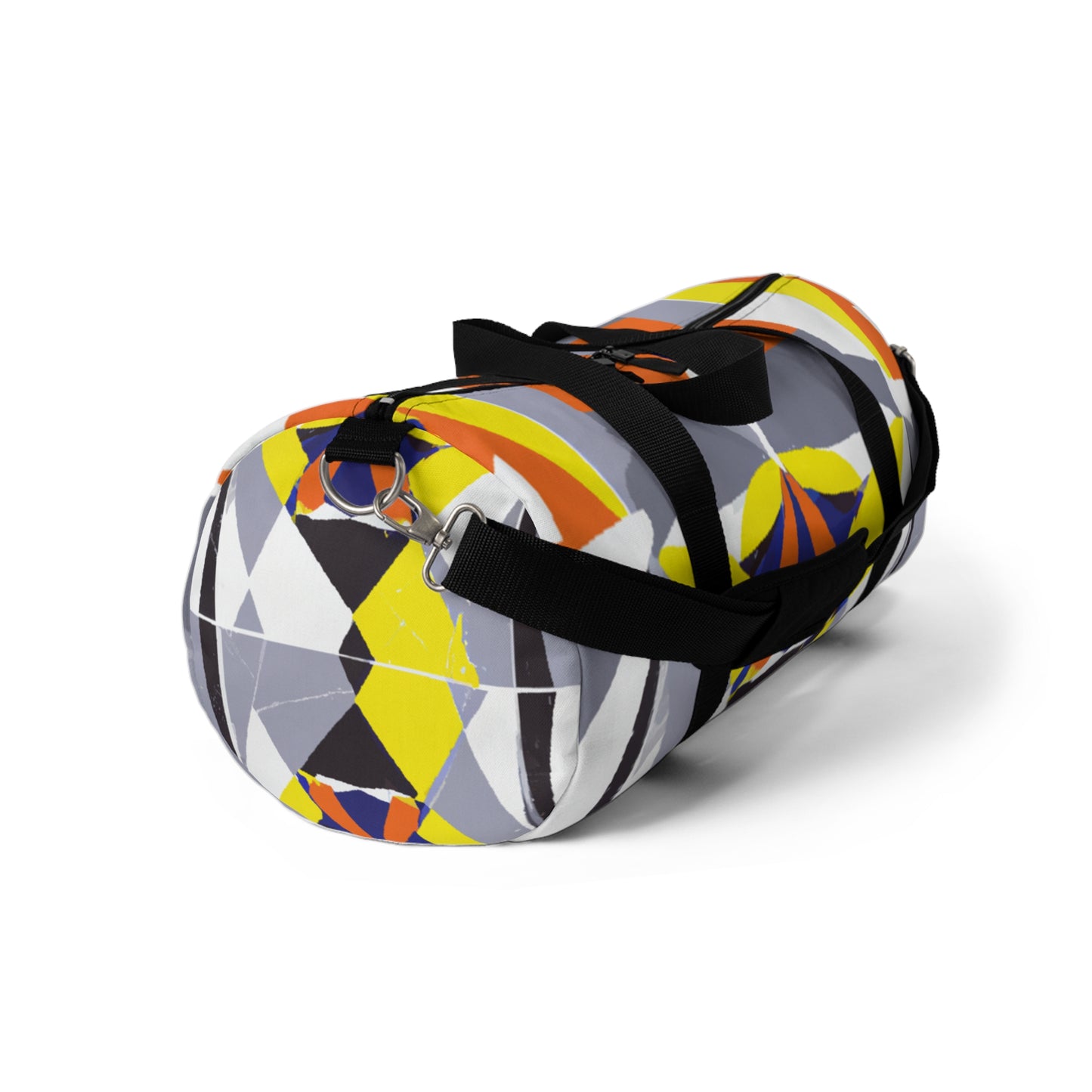 Jane Mathson - Geometric Pattern Duffel Travel Gym Luggage Bag