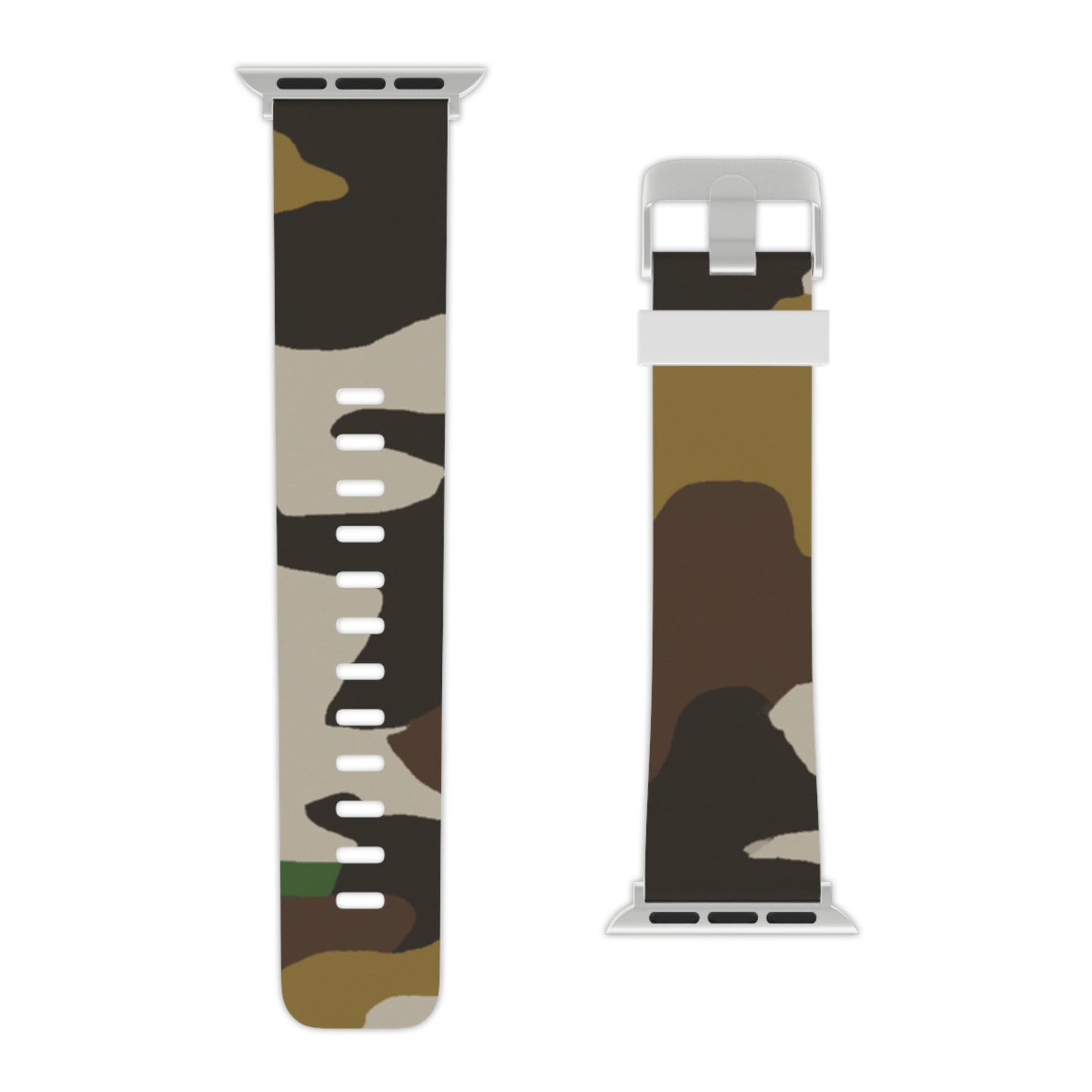 Gertelda Von Gunnsqvist - Camouflage Apple Wrist Watch Band