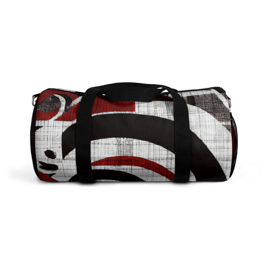 Theophile Chatard - Geometric Pattern Duffel Travel Gym Luggage Bag