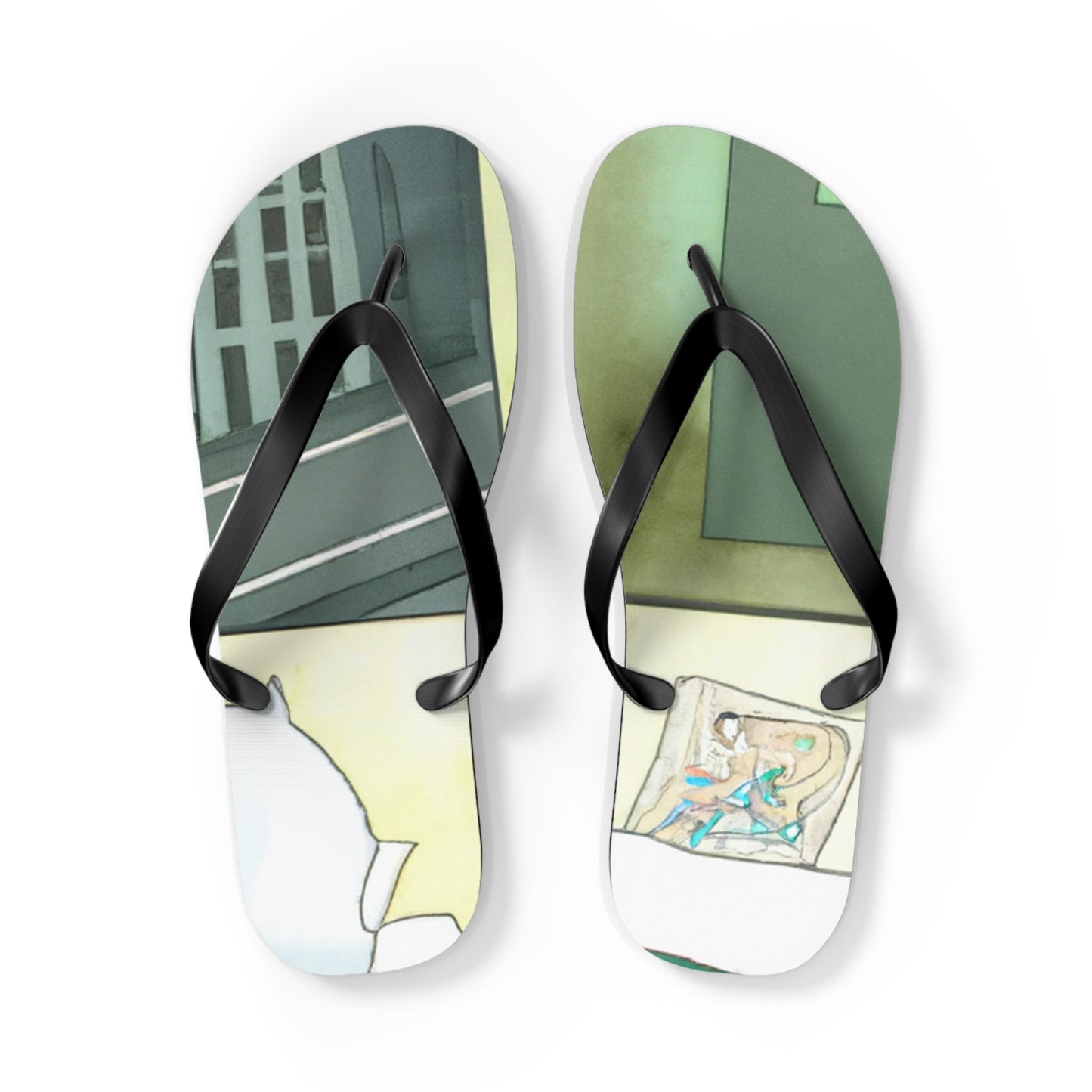 Wonder Woman! - Comics Collector Flip Flop Beach Sandals