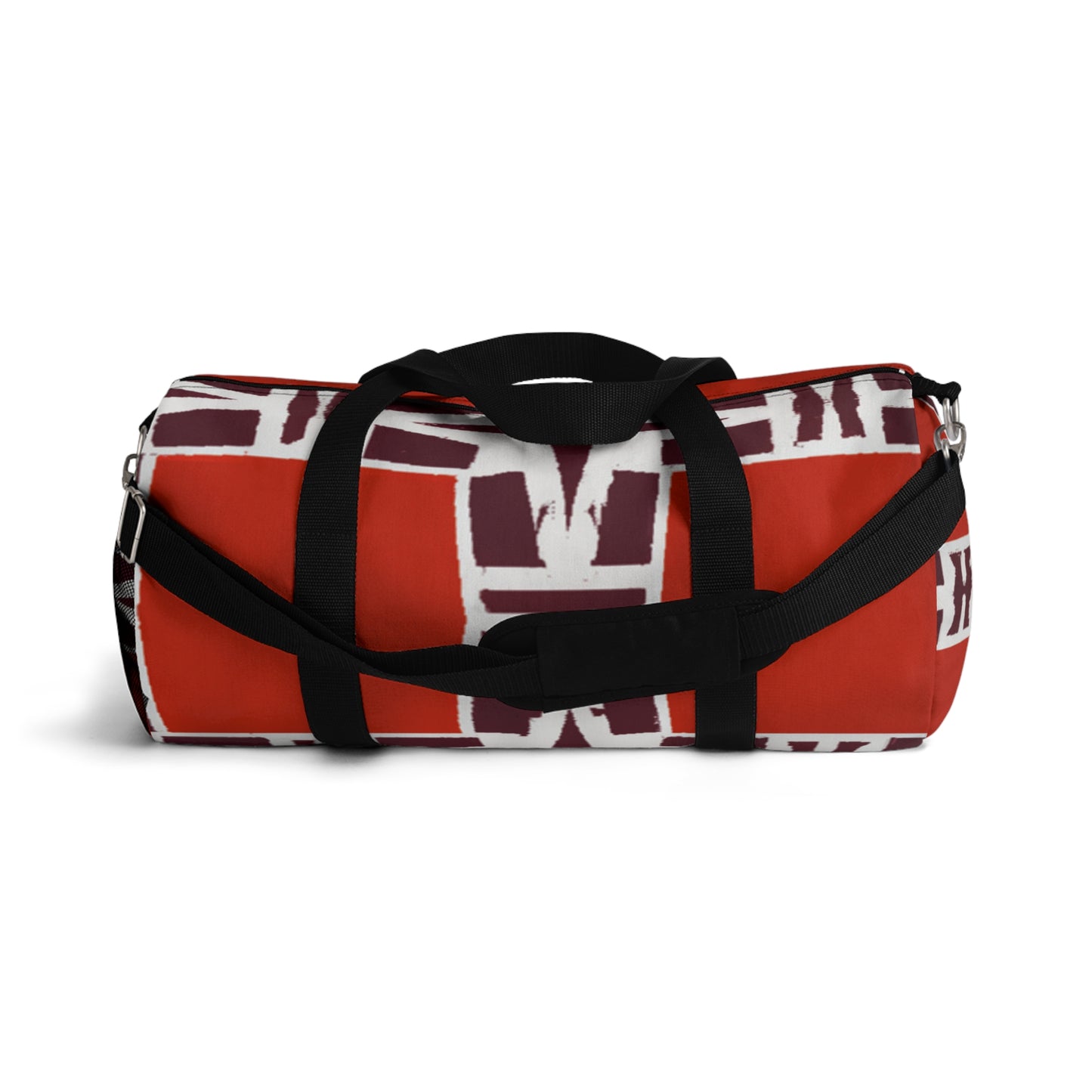 Emmett E. Edwards - Geometric Pattern Duffel Travel Gym Luggage Bag