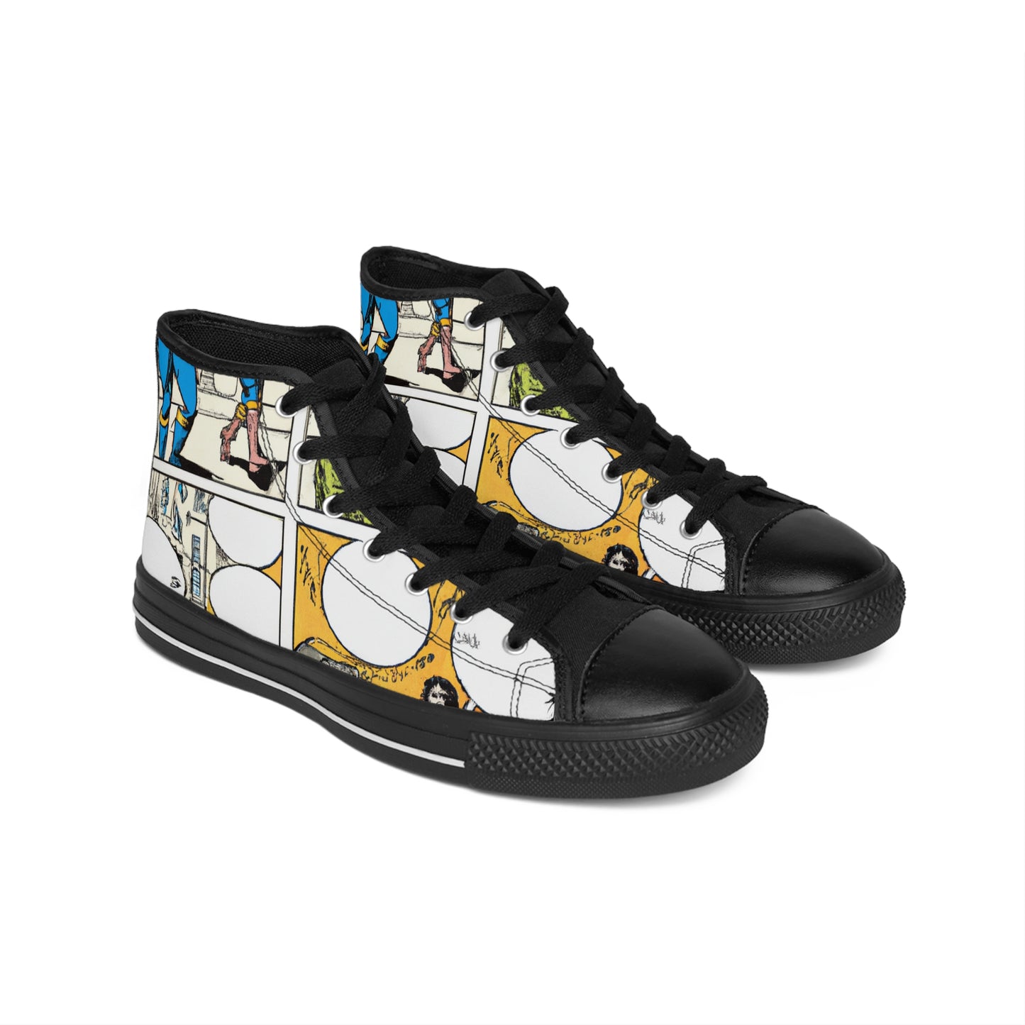 .

Hildebert the Shoemaker - Comic Book Hi Tops