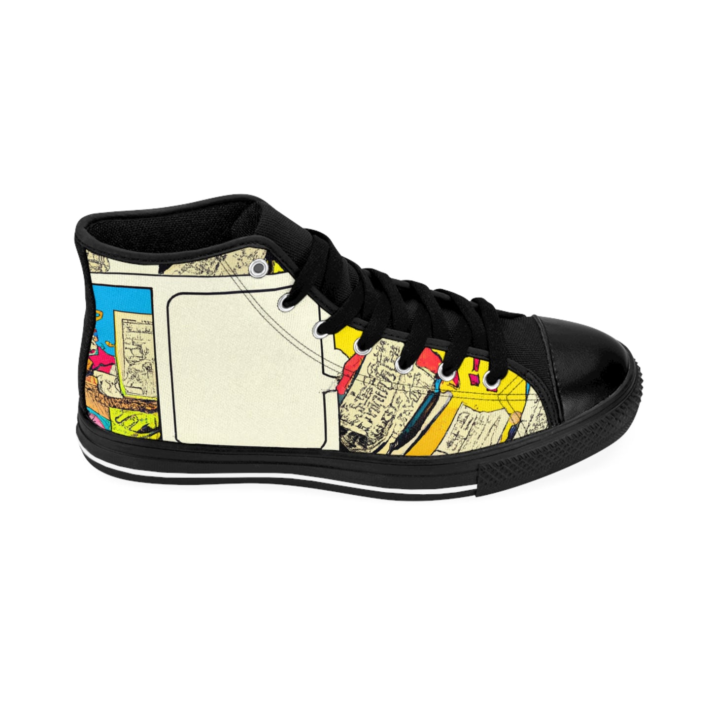 Agathos the ShoeMaker - Comic Book Hi Tops