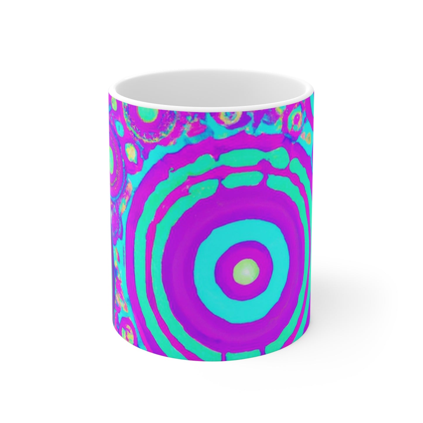 Caroline's Coffee Co. - Psychedelic Coffee Cup Mug 11 Ounce