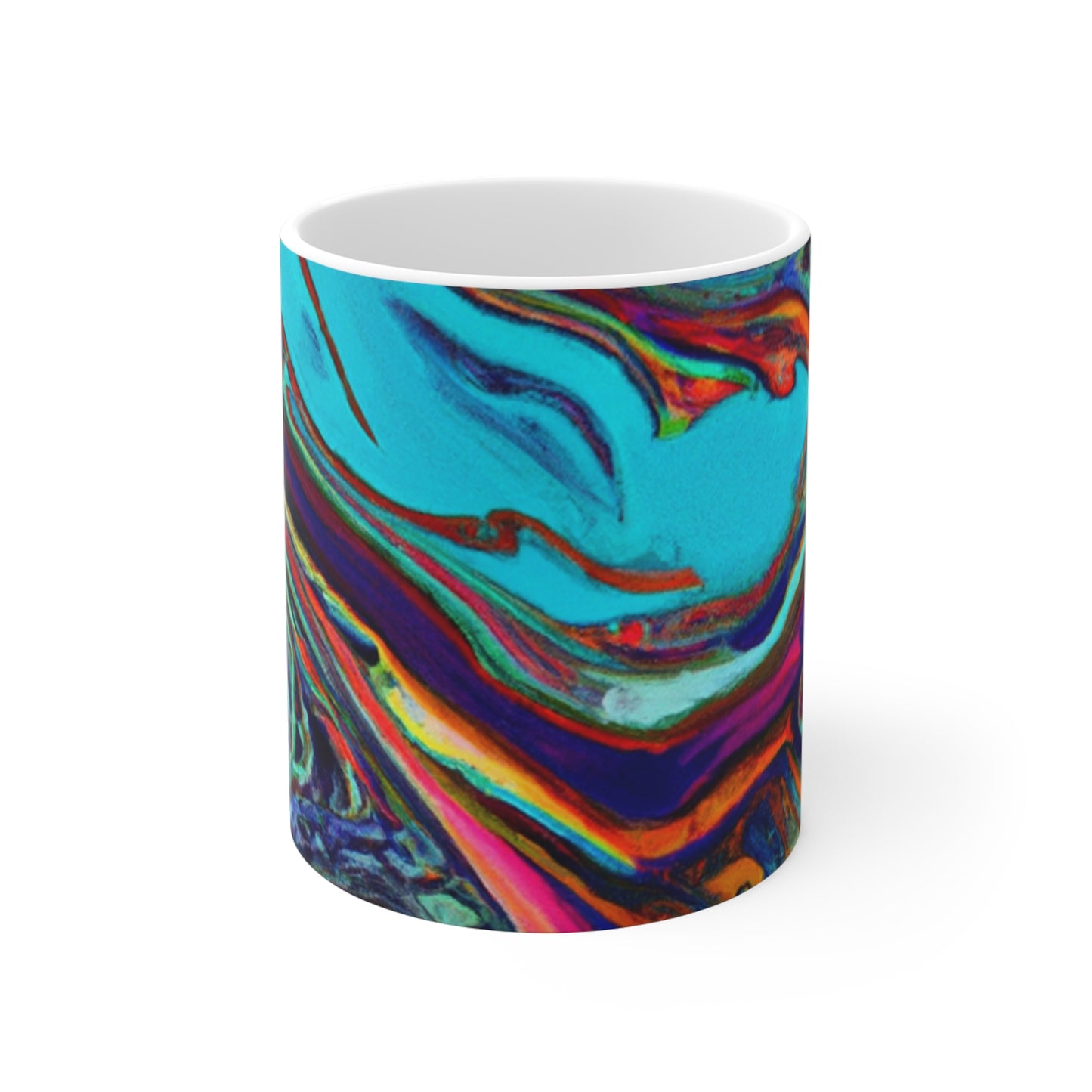 BrewMaster Bob - Psychedelic Coffee Cup Mug 11 Ounce