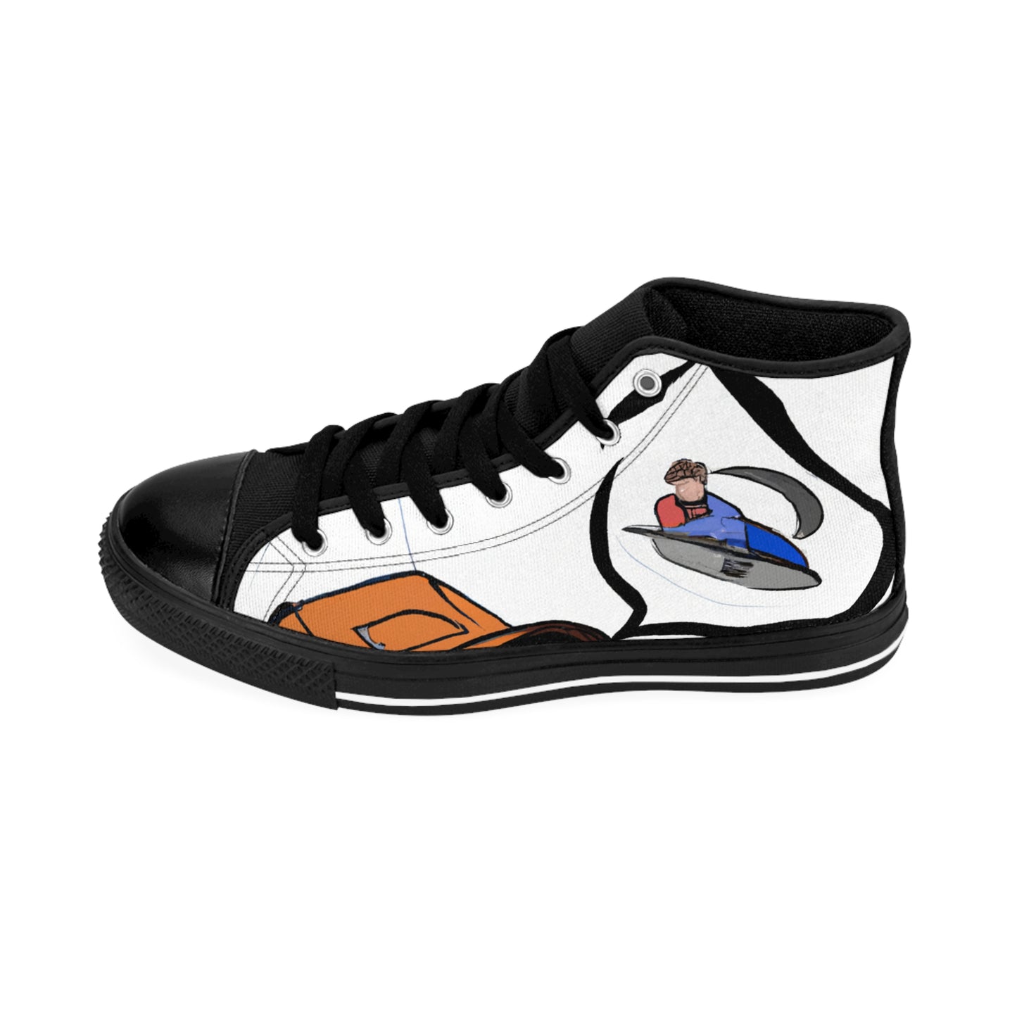 Sir Wilmiod FootFashions - Comic Book Hi Tops