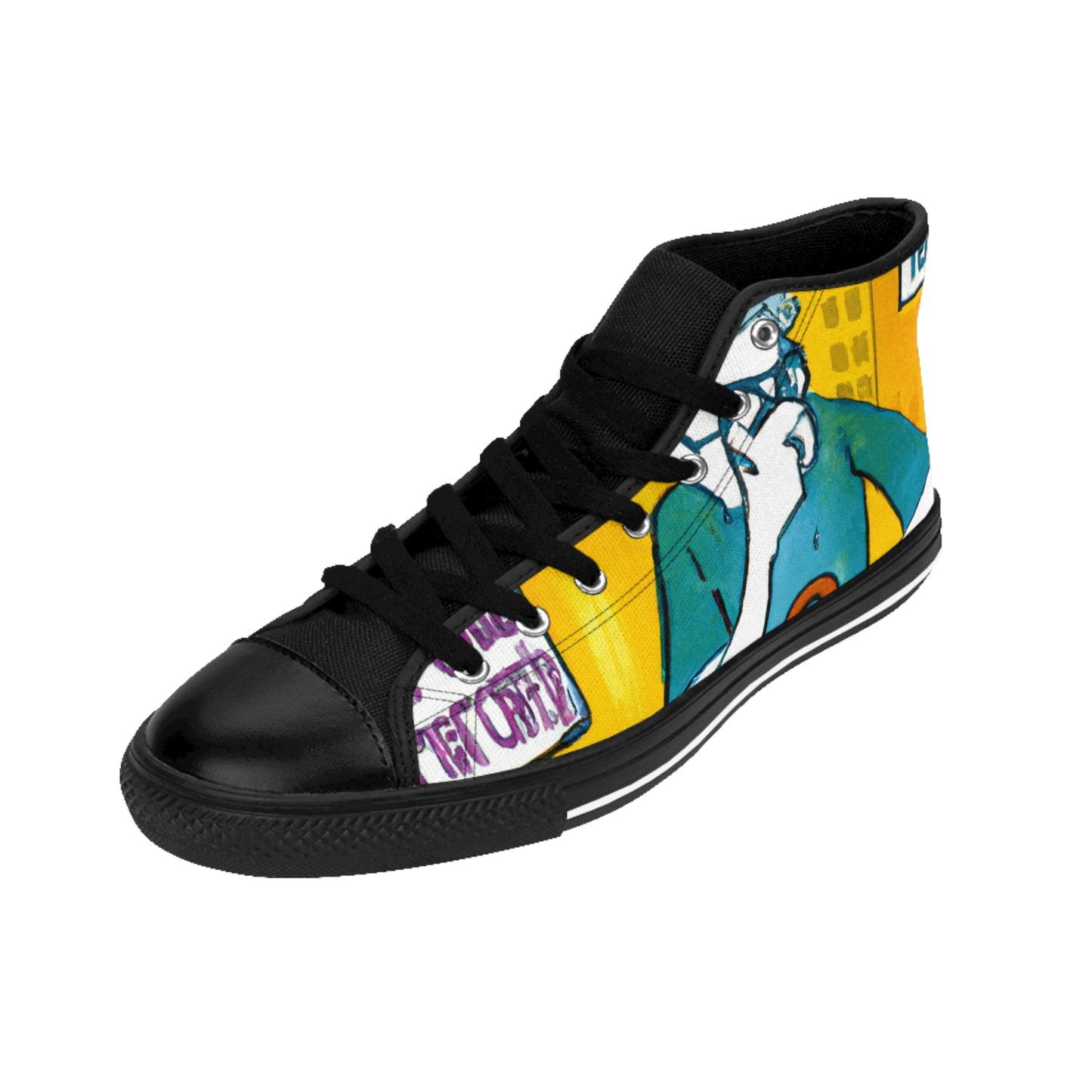 Gisleo da Firenze - Comic Book Hi Tops