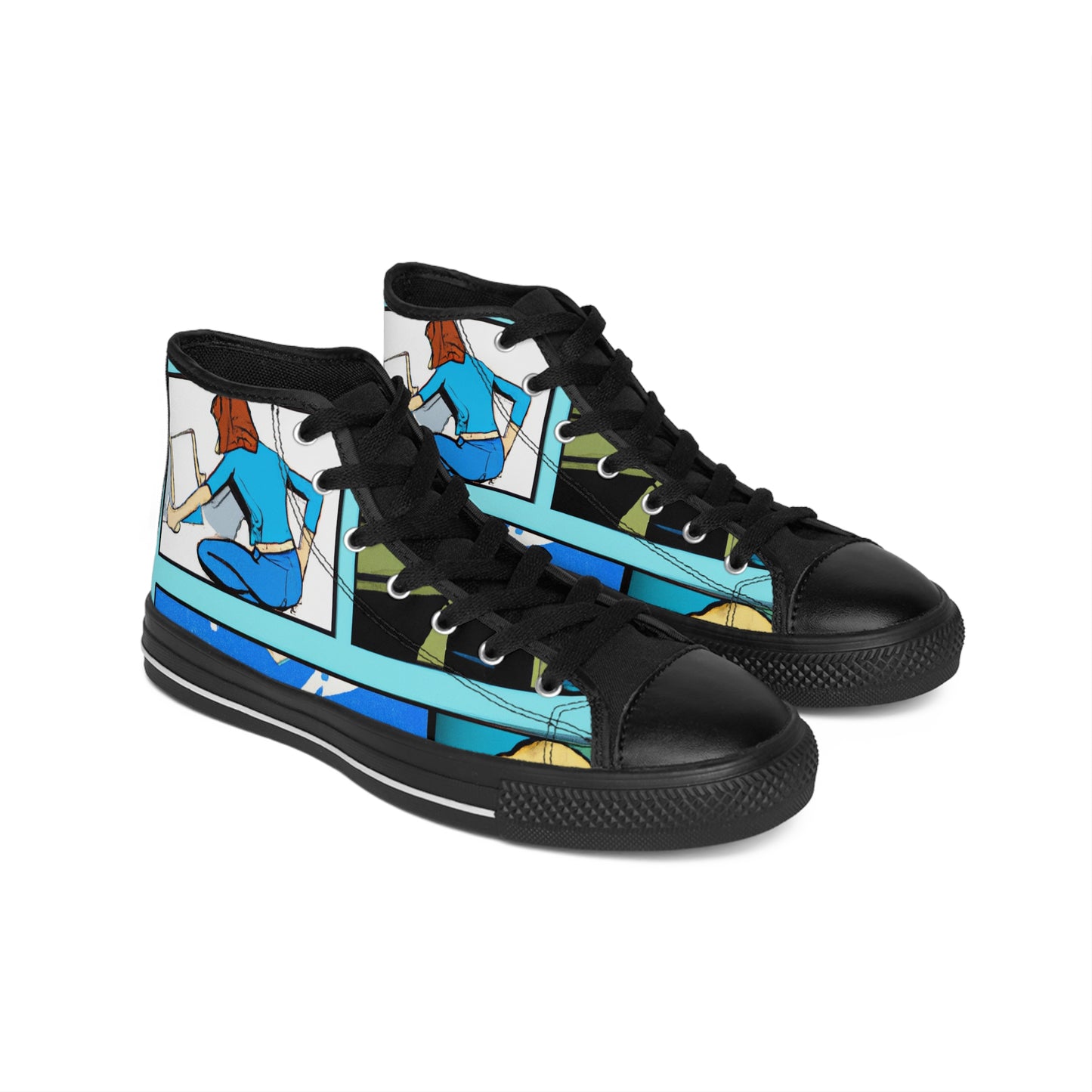 .

Indrek the Shoemaker - Comic Book Hi Tops