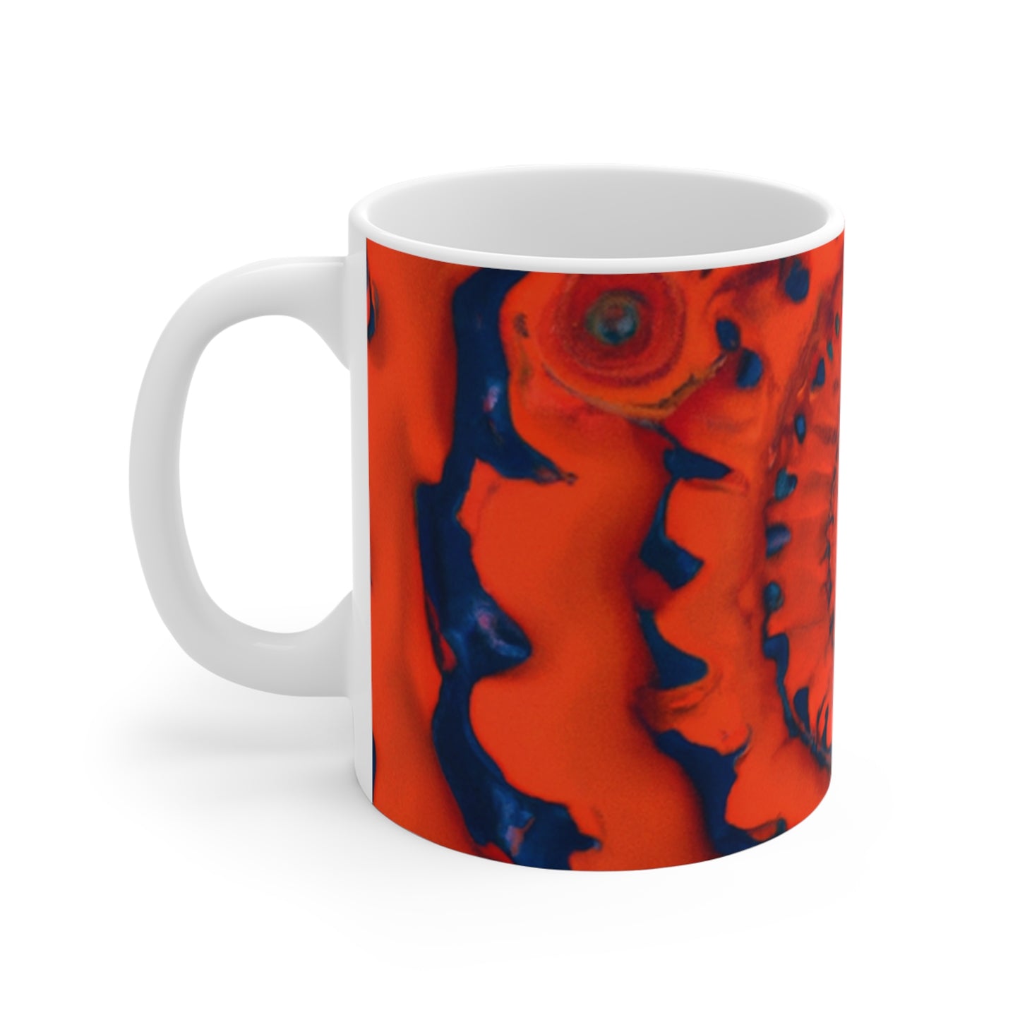 Brewster's Coffee Company - Psychedelic Coffee Cup Mug 11 Ounce