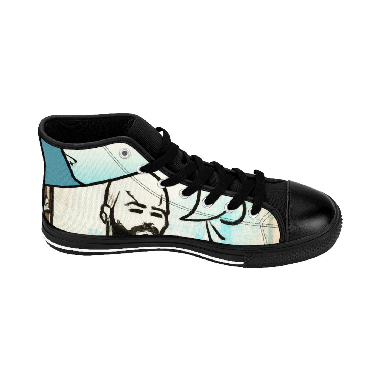 .

Gisla the ShoeSmith - Comic Book Hi Tops