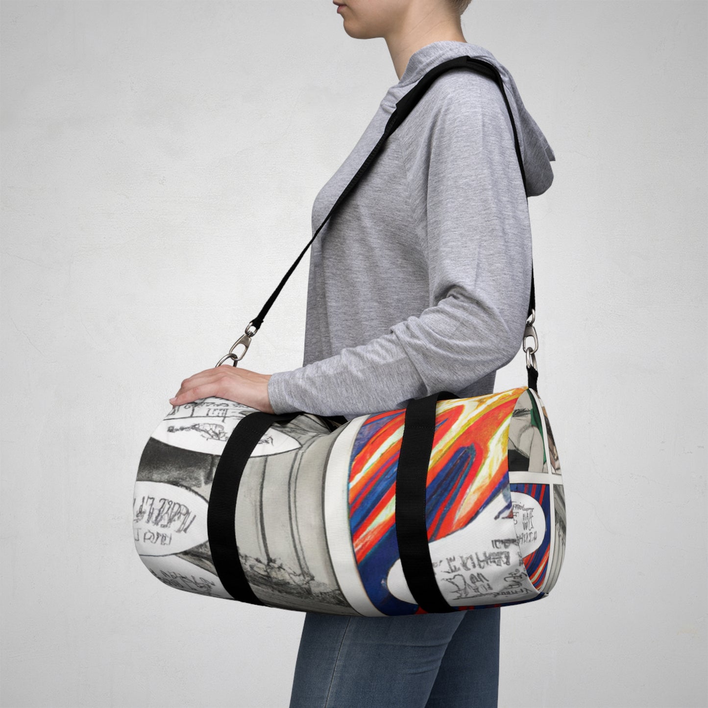 Victoire Duboste - Comic Book Duffel Bag