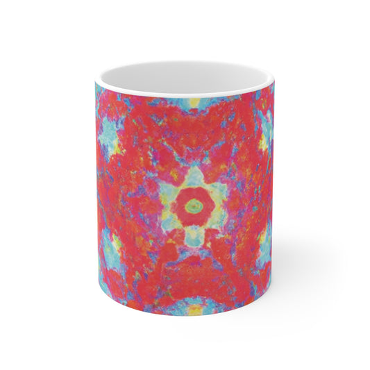 Carmen's Classic Coffee - Psychedelic Coffee Cup Mug 11 Ounce