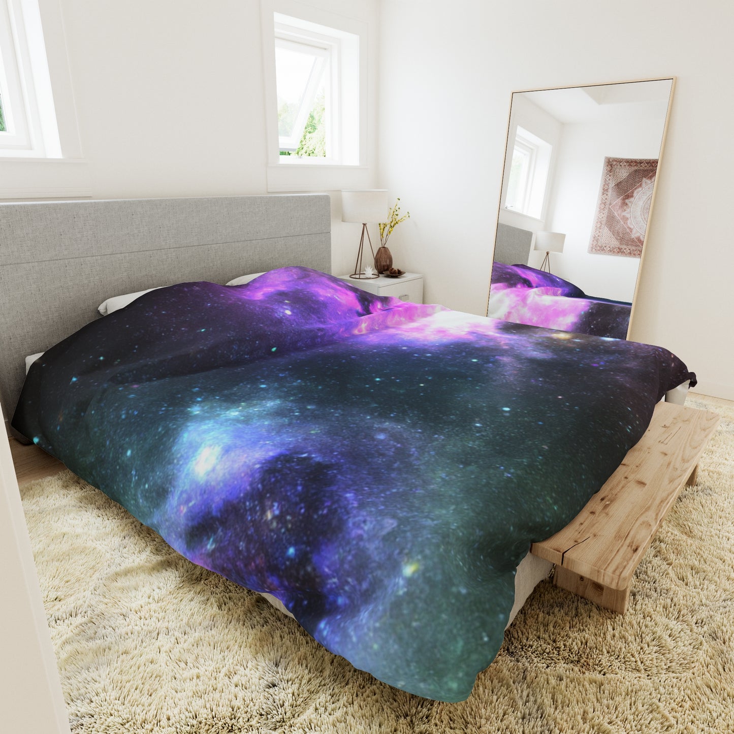 Dawn of the Jet Age - Astronomy Duvet Bed Cover