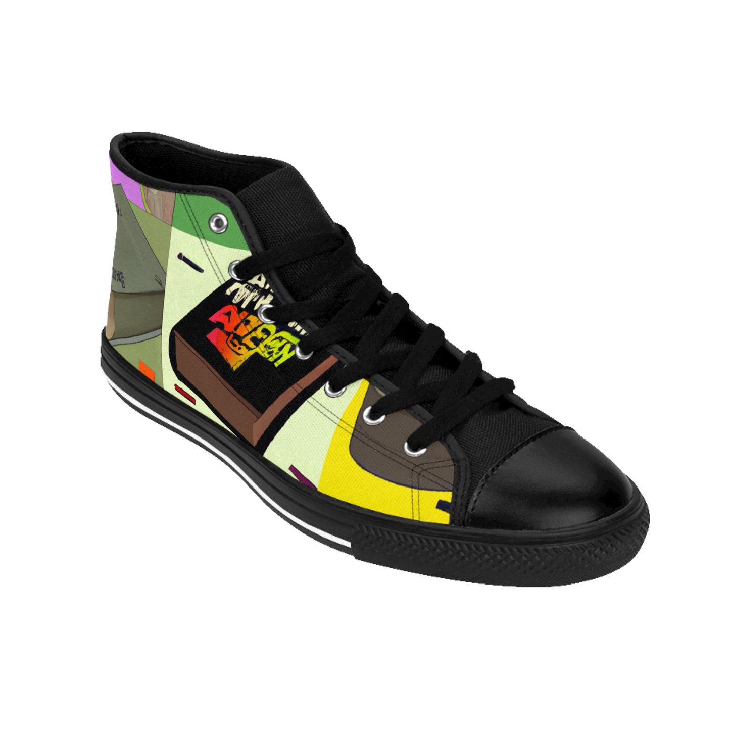 Maurice de Gallo - Comic Book Hi Tops