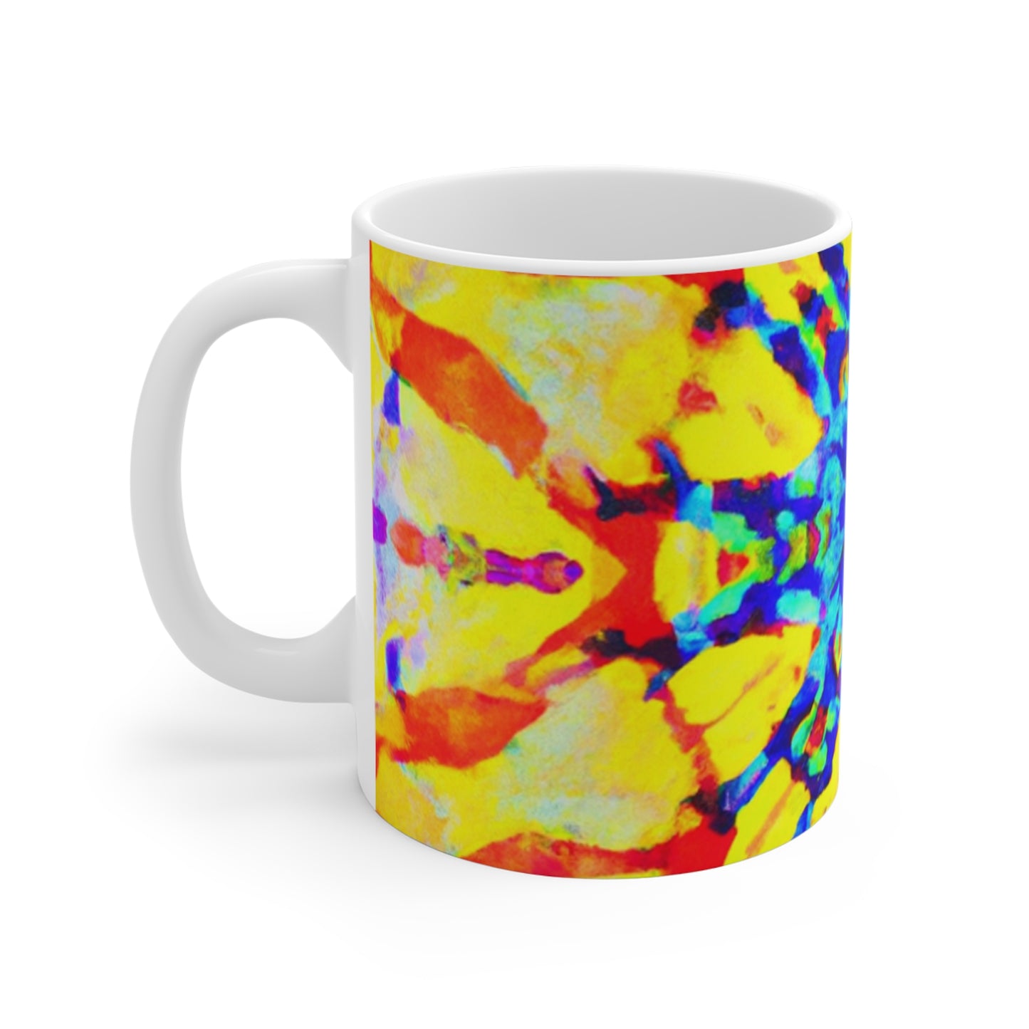 Java Joe's - Psychedelic Coffee Cup Mug 11 Ounce