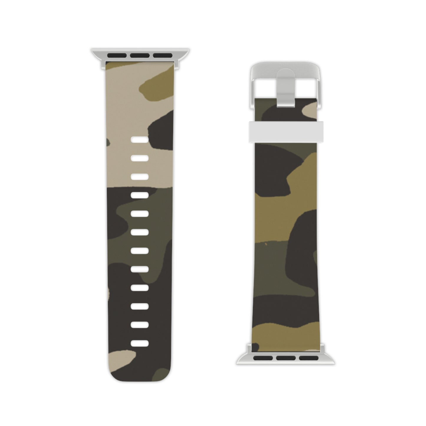 Fredericka Fitzwater - Camouflage Apple Wrist Watch Band