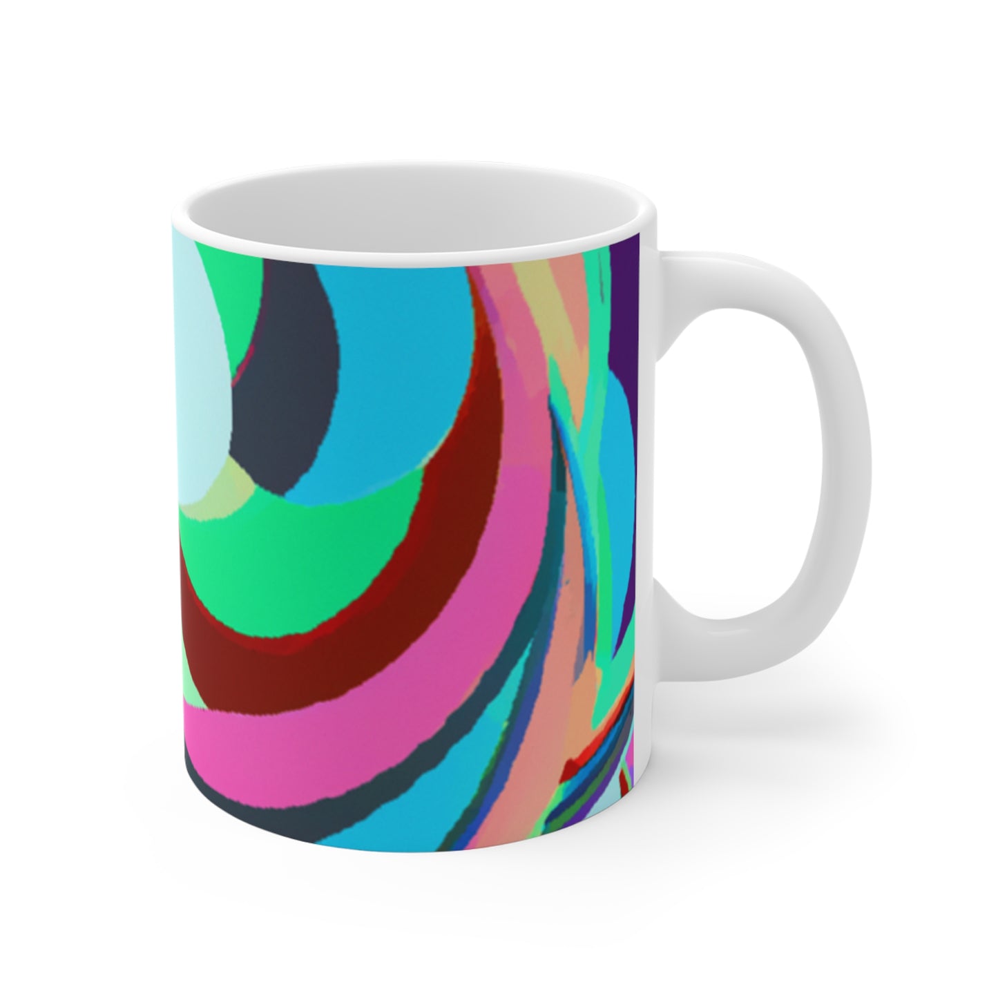 Joe's Java Roast - Psychedelic Coffee Cup Mug 11 Ounce