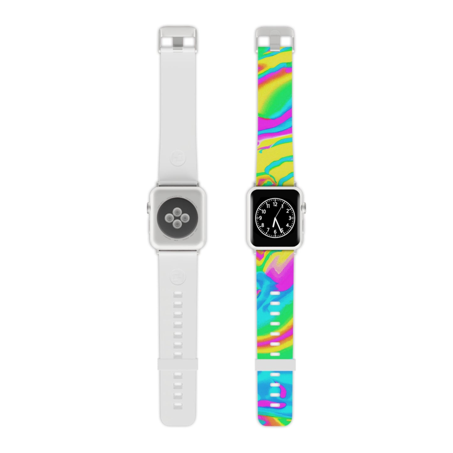 Odessa Lacey - Trippy Hippy Boho Psychedelic Apple Wrist Watch Band