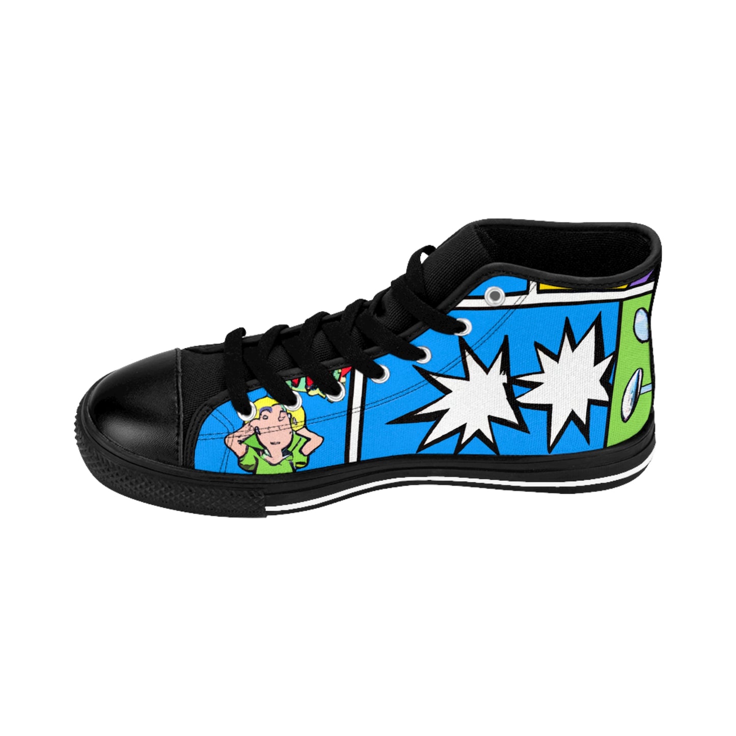 .

Gaufrida the Footgearmaker - Comic Book Hi Tops