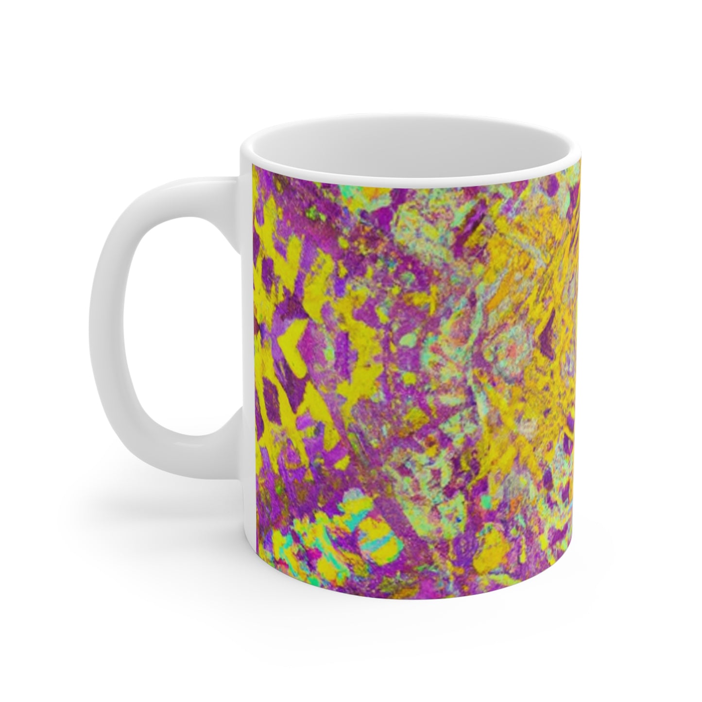 Dana's Coffee Roasters - Psychedelic Coffee Cup Mug 11 Ounce