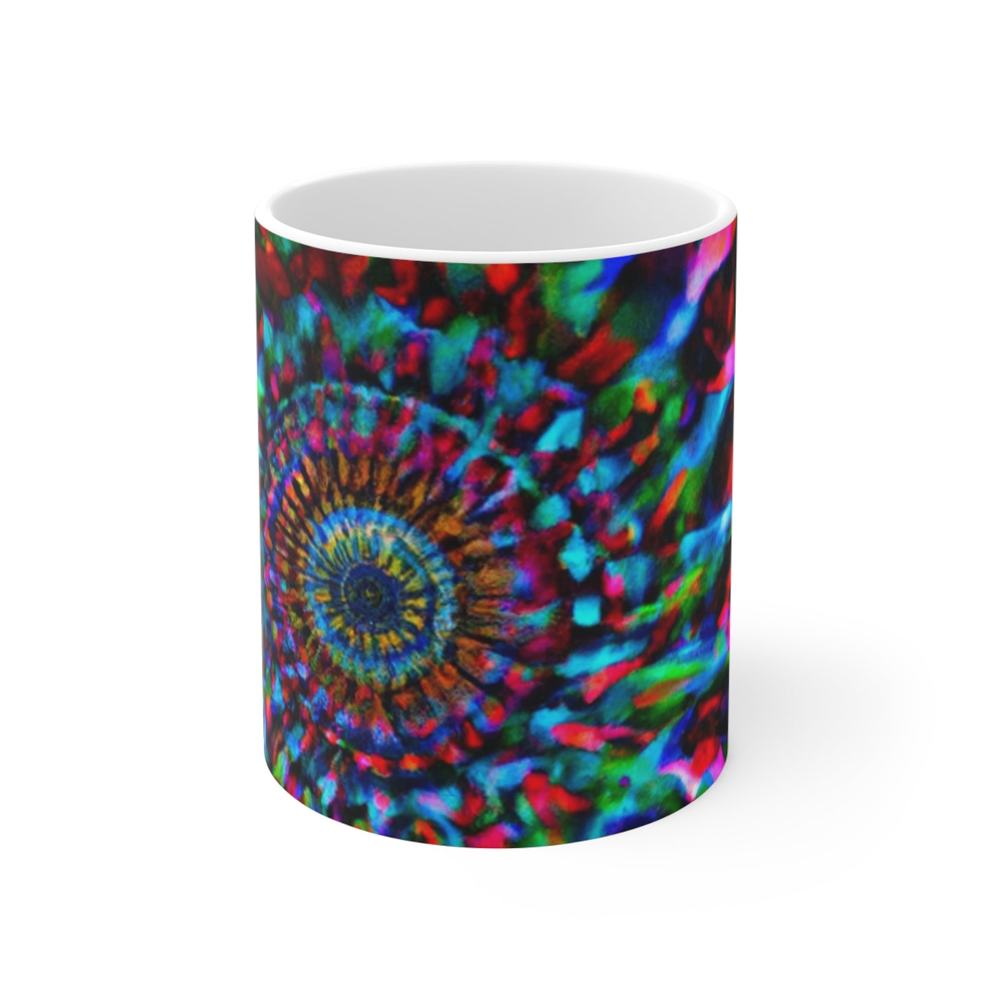 Joe Java's Coffee Company - Psychedelic Coffee Cup Mug 11 Ounce