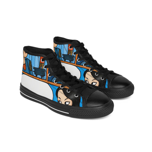 .

Florana de la Fuente - Comic Book Hi Tops