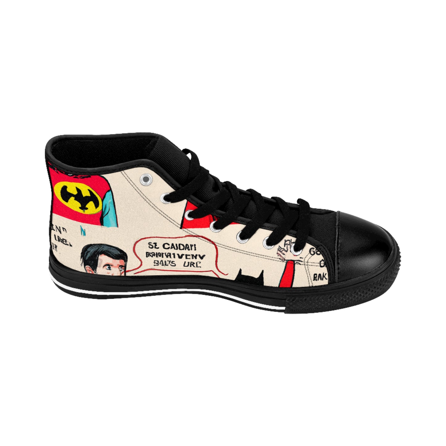 Sir Cleopatros of the Boot - Comic Book Hi Tops