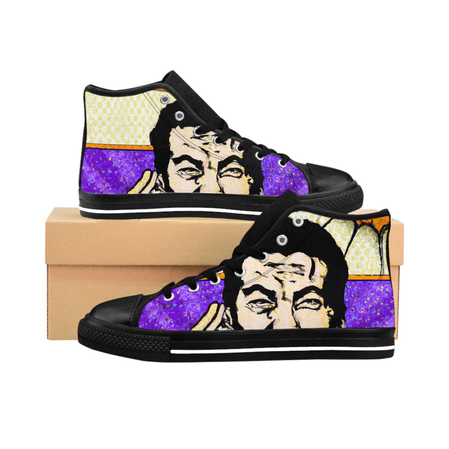 Sir Istvan Shoemaker - Comic Book Hi Tops